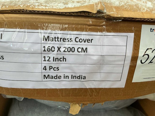 12 inch matrashoes 160x200cm (4x) - afbeelding 2 van  2