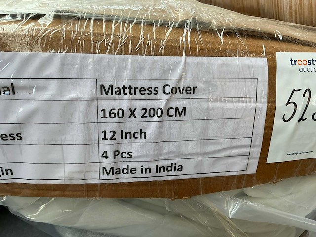 12 inch matrashoes 160x200cm (4x) - afbeelding 2 van  2