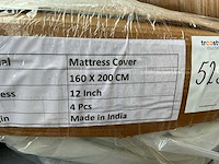 12 inch matrashoes 160x200cm (4x) - afbeelding 2 van  2