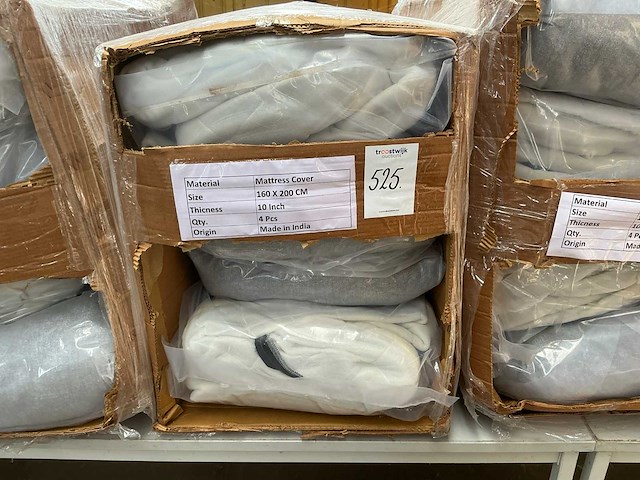 12 inch matrashoes 160x200cm (4x) - afbeelding 1 van  2