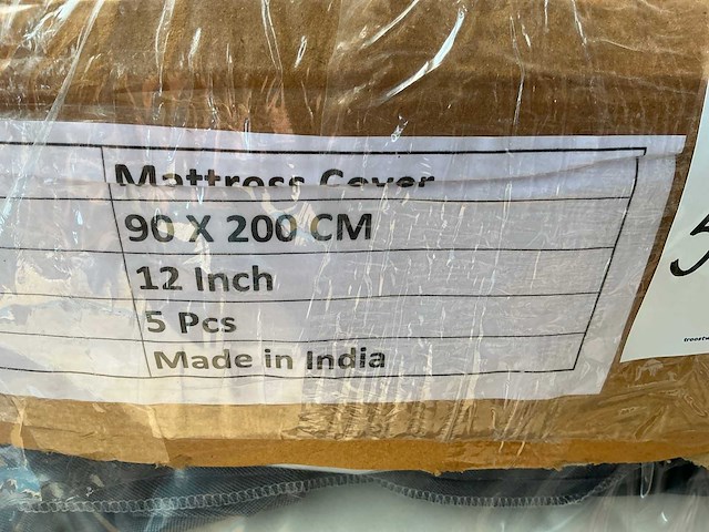 12 inch matrashoes 90x200cm (5x) - afbeelding 2 van  2