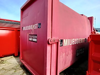12 m³ haakarm afzet perscontainer, husmann, spb 12an-e-s, 2003 - afbeelding 3 van  9