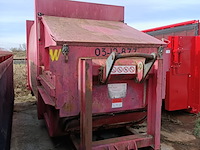 12 m³ haakarm afzet perscontainer, husmann, spb 12an-e-s, 2003 - afbeelding 4 van  9