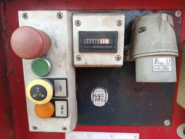 12 m³ haakarm afzet perscontainer, husmann, spb 12an-e-s, 2003 - afbeelding 6 van  9