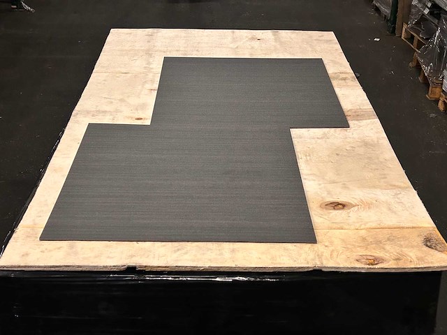 12 m2 pvc dryback tegel - 500 x 500 x 4,6 mm - afbeelding 3 van  3