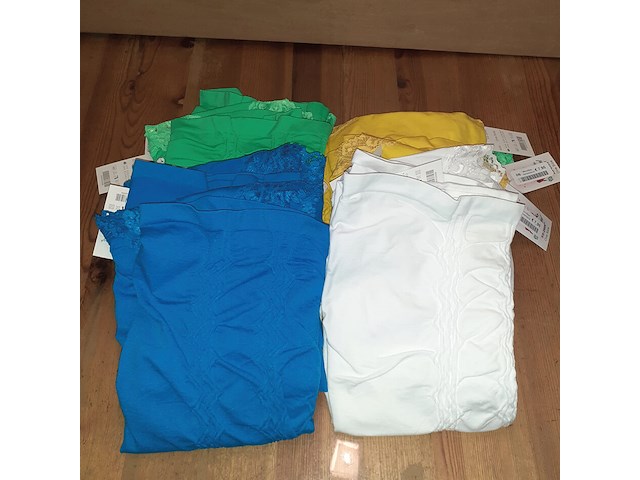 12 microfiber dames hemden one size (d1832) - afbeelding 1 van  5