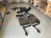 12 monitoren met 6 dubbele steunen - afbeelding 1 van  8