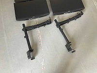 12 monitoren met 6 dubbele steunen - afbeelding 2 van  8