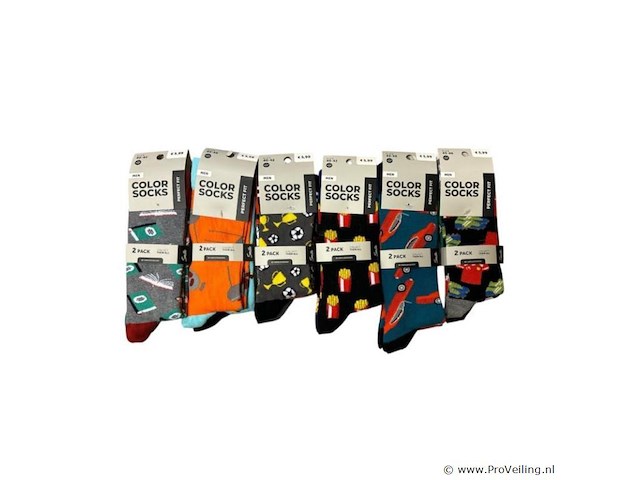 12 paar sokken 41-46 - afbeelding 2 van  2