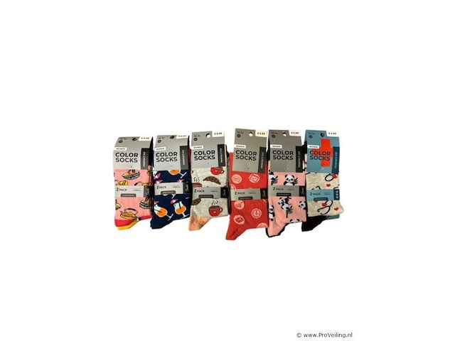 12 paar sokken 43-46 - afbeelding 1 van  2