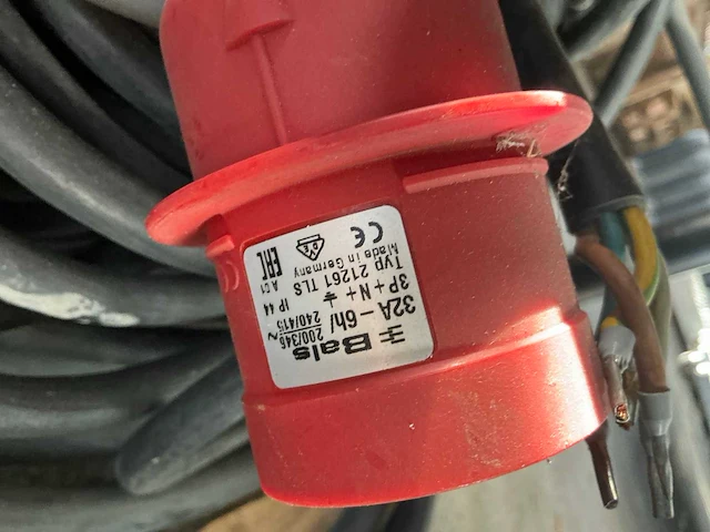 1/2 pallet krachtstroom kabel (2x) - afbeelding 5 van  5