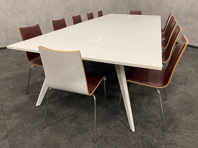 12 persoons conferentie set 360x140 - afbeelding 3 van  21