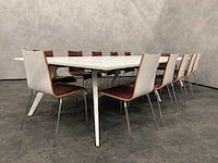 12 persoons conferentie set 360x140 - afbeelding 12 van  21