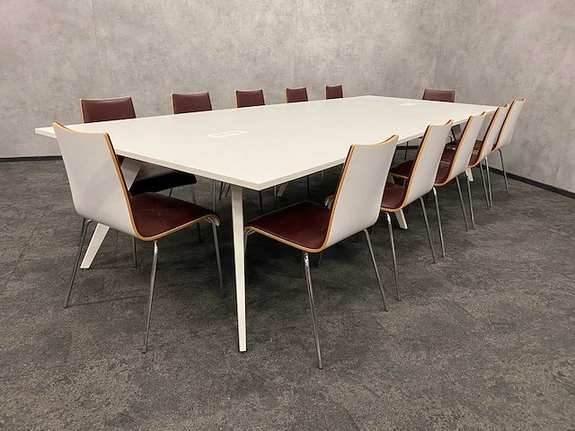 12 persoons conferentie set 360x140 - afbeelding 15 van  21