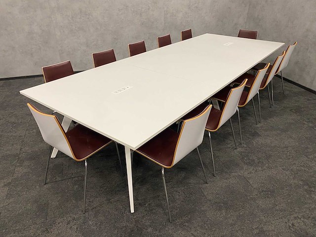 12 persoons conferentie set 360x140 - afbeelding 18 van  21