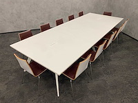 12 persoons conferentie set 360x140 - afbeelding 19 van  21