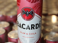 12 x 24 blikken bacardi cola 0,25cl. tht 1-2027. bod inclusief statiegeldwaarde van 43,20 euro. - afbeelding 3 van  3