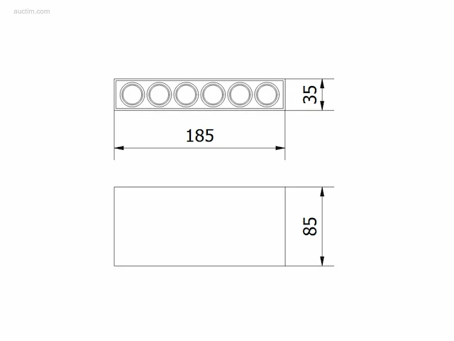12 x artemida 15 watt led opbouw spots wit - afbeelding 4 van  4