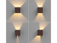 12 x cube motion wand armaturen oud bruin - afbeelding 6 van  7