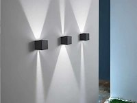 12 x cube motion wand armaturen zwart