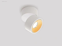 12 x gio 1.0 kantelbare design spot wit/goud - afbeelding 8 van  9