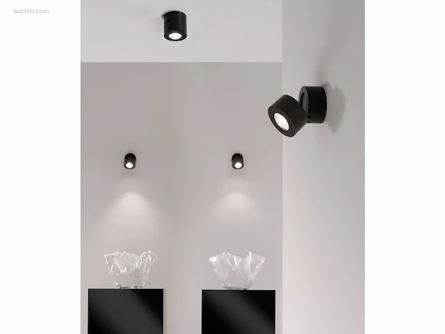 12 x gio kantelbare design spot zwart - afbeelding 3 van  9
