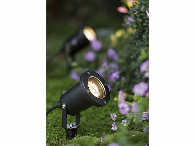 12 x gt dago focus tuin grond spots zwart - afbeelding 3 van  7