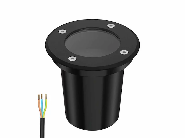 12 x gt opal grond inbouw spot rond zwart - afbeelding 1 van  5