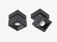 12 x hunter 1.0 kantelbare design spot zwart - afbeelding 2 van  8