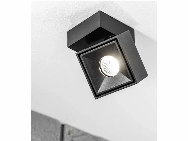 12 x hunter 1.0 kantelbare led spots zwart - afbeelding 3 van  8