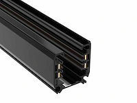 12 x intec 3-fase spanningsrail 100 cm zwart