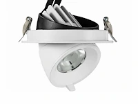 12 x intec delta 20 watt cct led banaan downlighters - afbeelding 2 van  6
