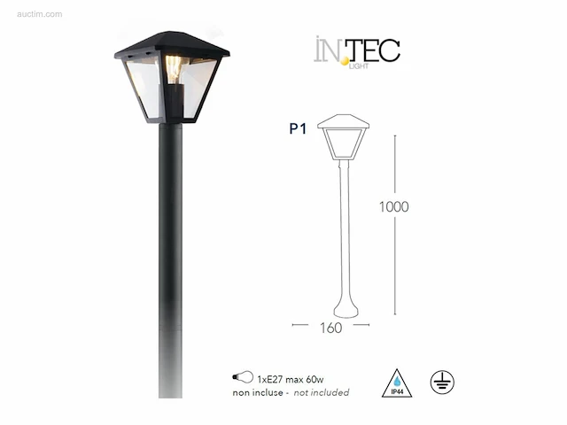 12 x intec prisma 100 tuinlantaarns - afbeelding 3 van  6
