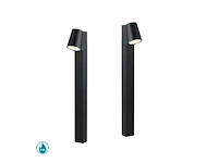 12 x intec sintesi led design lamp zwart - afbeelding 2 van  6