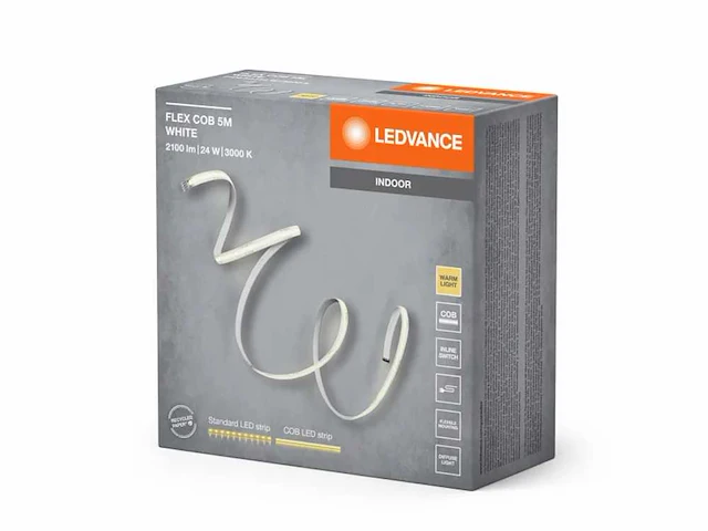 12 x ledvance cob flex ledstrips 500 cm - afbeelding 1 van  11