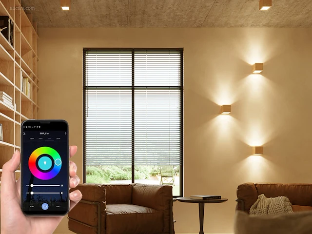 12 x ledvance smart+ wifi opbouwspots décor - afbeelding 3 van  8