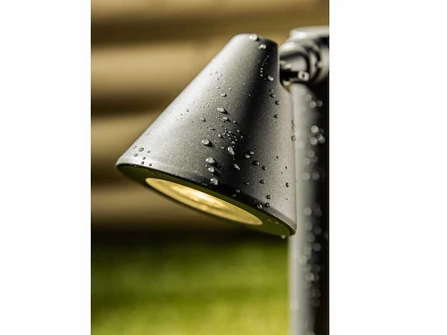 12 x lust 80 buiten lamp gu10 zwart - afbeelding 3 van  7