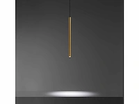 12 x solo tube slim design hanglamp goud