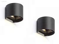 12 x tube motion wand armaturen zwart - afbeelding 5 van  8