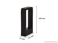 12 x tuinlamp 7w led 40 cm - 3500k warm wit (sla-01) - afbeelding 4 van  4