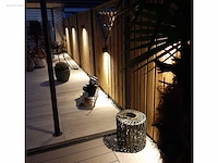 12 x wallight eco 1.0 buiten armatuur zwart - afbeelding 4 van  9