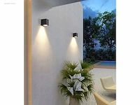 12 x wallight eco 1.0 buiten armatuur zwart - afbeelding 6 van  9