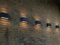 12 x weldon led wand armaturen zwart - afbeelding 4 van  8