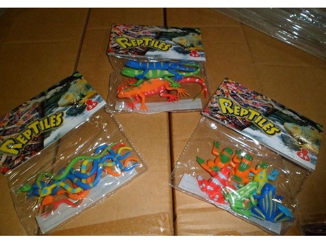 12 zakjes met reptielen - afbeelding 3 van  3