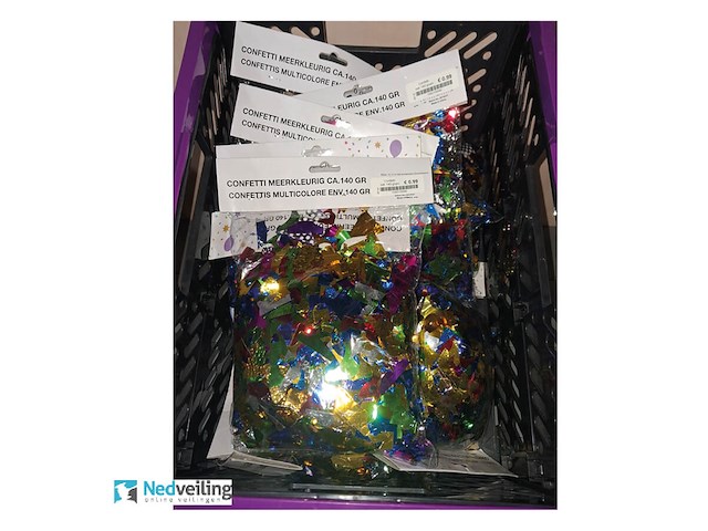 12 zakken confetti - afbeelding 3 van  3