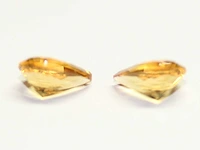 1,20 ct. peervormige saffraankleur citrien-edelsteen - afbeelding 4 van  6