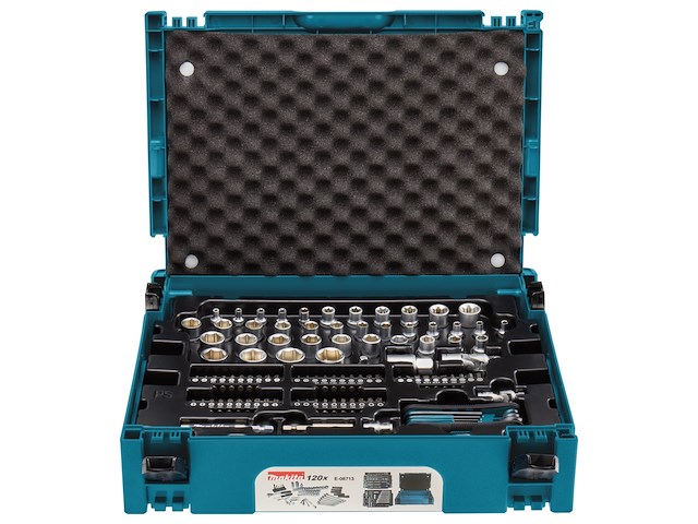 120 delig gereedschap set makita, e-08713 - afbeelding 1 van  4