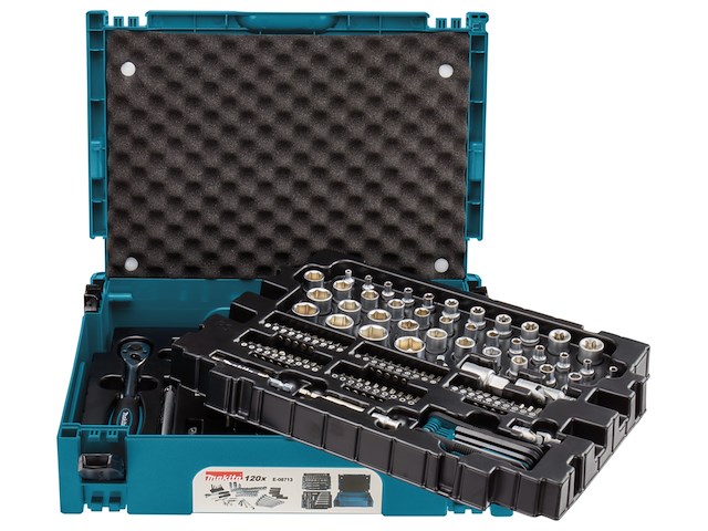 120 delig gereedschap set makita, e-08713 - afbeelding 3 van  4