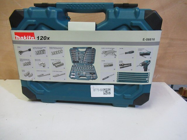 120-dlg gereedschap koffer makita, e-06616 - afbeelding 1 van  1