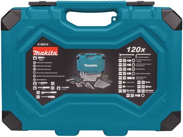 120-dlg handgereedschap set makita, e-06616 - afbeelding 3 van  3